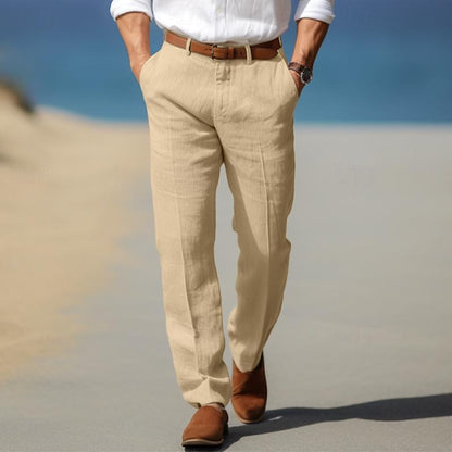 BENJAMIN | PANTALON HOMME LUXE EN LIN PREMIUM